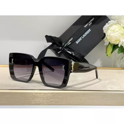 Wholesale Yves Saint Laurent YSL AAA Quality Sunglasses #1336839 $68.00 USD, Wholesale Quality Replica Yves Saint Laurent YSL AAA Quality Sunglasses