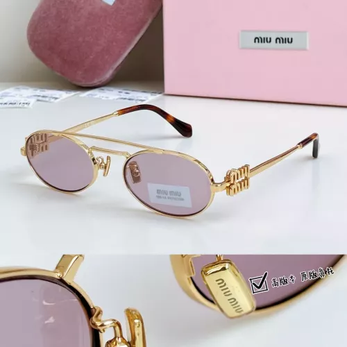 Wholesale MIU MIU AAA Quality Sunglasses #1336903 $60.00 USD, Wholesale Quality Replica MIU MIU AAA Sunglasses