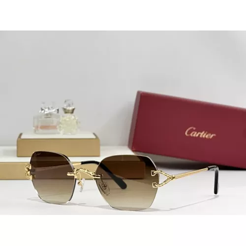 Wholesale Cartier AAA Quality Sunglassess #1336970 $56.00 USD, Wholesale Quality Replica Cartier AAA Quality Sunglassess