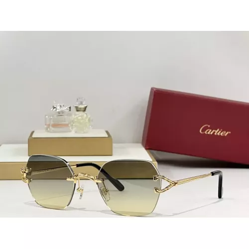 Wholesale Cartier AAA Quality Sunglassess #1336971 $56.00 USD, Wholesale Quality Replica Cartier AAA Quality Sunglassess