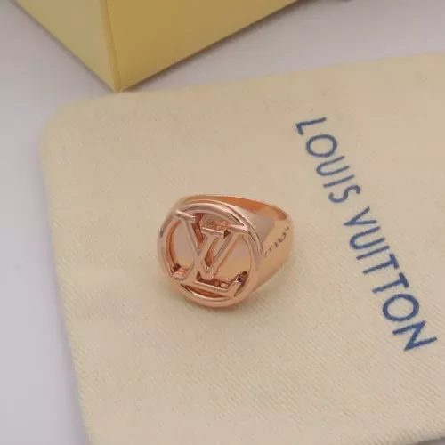 Wholesale Louis Vuitton LV Rings In Rose Gold #1337068 $25.00 USD, Wholesale Quality Replica Louis Vuitton LV Rings
