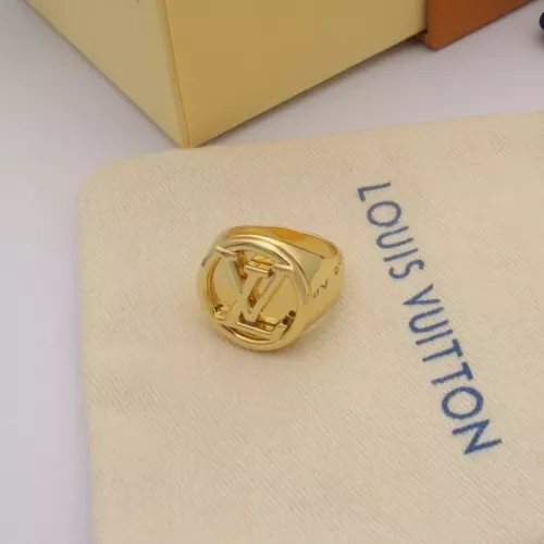 Wholesale Louis Vuitton LV Rings In Gold #1337069 $25.00 USD, Wholesale Quality Replica Louis Vuitton LV Rings