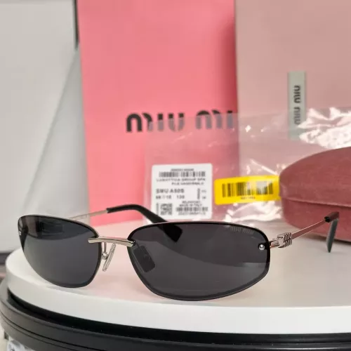 Wholesale MIU MIU AAA Quality Sunglasses #1337133 $60.00 USD, Wholesale Quality Replica MIU MIU AAA Sunglasses