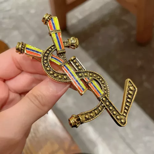 Wholesale Yves Saint Laurent Brooches For Women #1337161 $29.00 USD, Wholesale Quality Replica Yves Saint Laurent Brooches