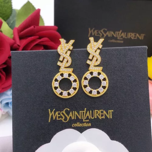 Wholesale Yves Saint Laurent YSL Earrings For Women #1337187 $27.00 USD, Wholesale Quality Replica Yves Saint Laurent YSL Earrings