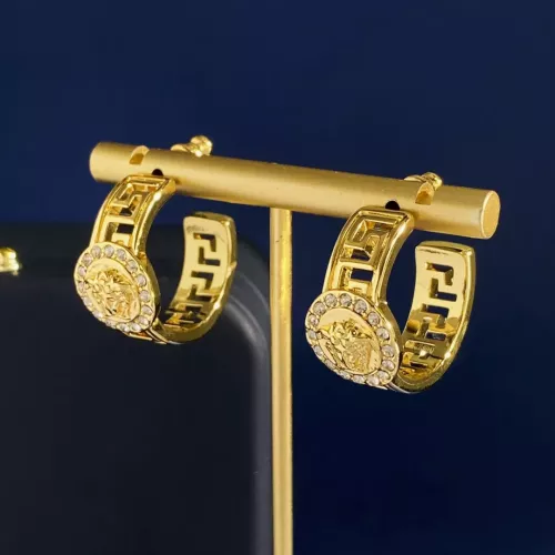Wholesale Versace Earrings For Women #1337206 $29.00 USD, Wholesale Quality Replica Versace Earrings