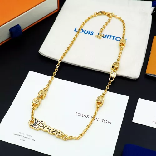 Wholesale Louis Vuitton Necklaces #1337244 $32.00 USD, Wholesale Quality Replica Louis Vuitton Necklaces