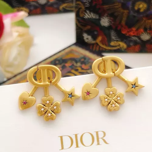 Wholesale Christian Dior Earrings For Women #1337251 $27.00 USD, Wholesale Quality Replica Christian Dior Earrings