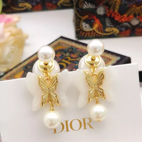 Wholesale Christian Dior Earrings For Women #1337261 $29.00 USD, Wholesale Quality Replica Christian Dior Earrings