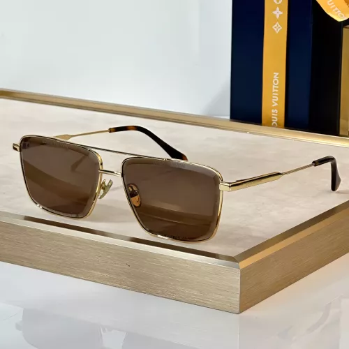Wholesale Louis Vuitton AAA Quality Sunglasses #1337262 $60.00 USD, Wholesale Quality Replica Louis Vuitton AAA Quality Sunglasses