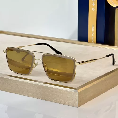 Wholesale Louis Vuitton AAA Quality Sunglasses #1337263 $60.00 USD, Wholesale Quality Replica Louis Vuitton AAA Quality Sunglasses