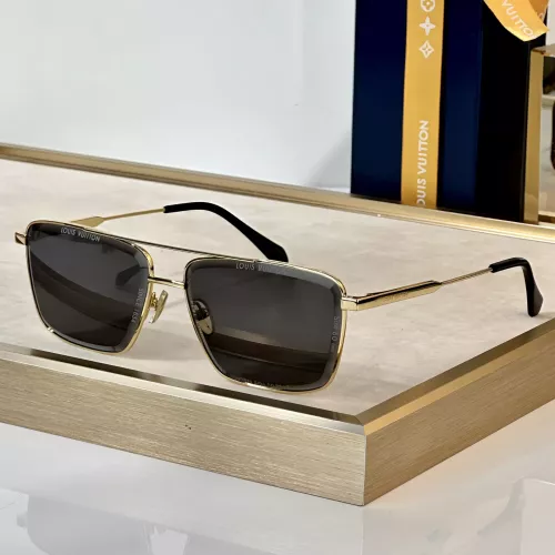 Wholesale Louis Vuitton AAA Quality Sunglasses #1337266 $60.00 USD, Wholesale Quality Replica Louis Vuitton AAA Quality Sunglasses