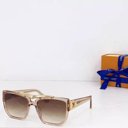 Wholesale Louis Vuitton AAA Quality Sunglasses #1337273 $64.00 USD, Wholesale Quality Replica Louis Vuitton AAA Quality Sunglasses