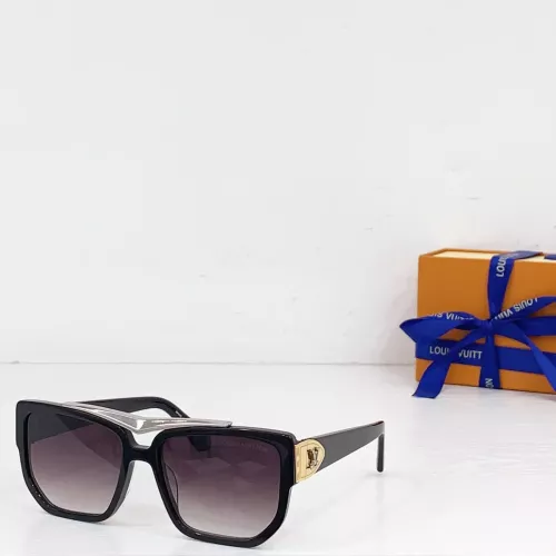 Wholesale Louis Vuitton AAA Quality Sunglasses #1337275 $64.00 USD, Wholesale Quality Replica Louis Vuitton AAA Quality Sunglasses