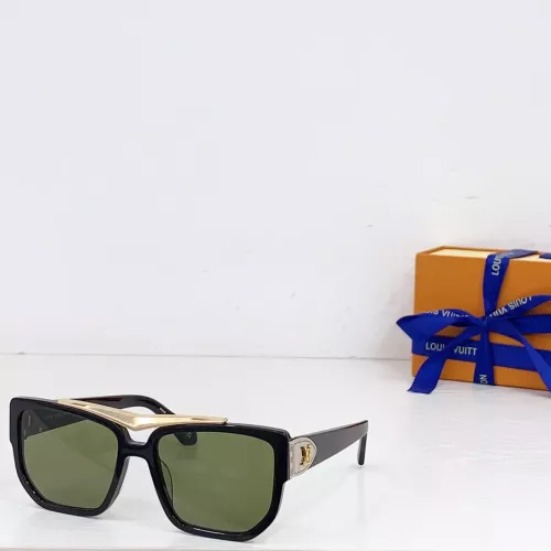 Wholesale Louis Vuitton AAA Quality Sunglasses #1337277 $64.00 USD, Wholesale Quality Replica Louis Vuitton AAA Quality Sunglasses