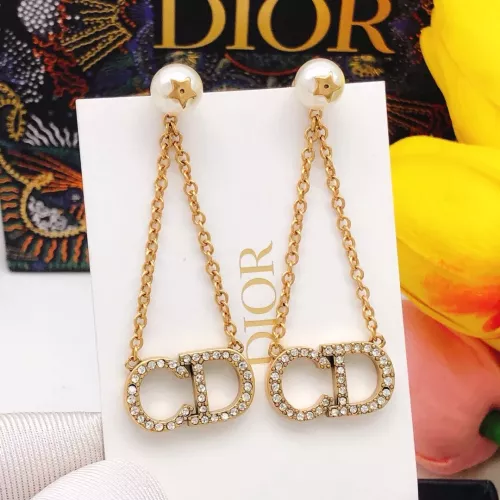 Wholesale Christian Dior Earrings For Women #1337303 $27.00 USD, Wholesale Quality Replica Christian Dior Earrings