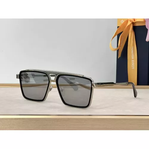 Wholesale Louis Vuitton AAA Quality Sunglasses #1337335 $68.00 USD, Wholesale Quality Replica Louis Vuitton AAA Quality Sunglasses