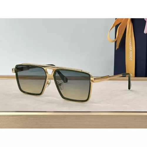 Wholesale Louis Vuitton AAA Quality Sunglasses #1337341 $68.00 USD, Wholesale Quality Replica Louis Vuitton AAA Quality Sunglasses