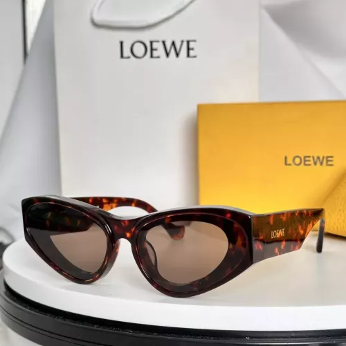 Wholesale LOEWE AAA Quality Sunglasses #1337351 $60.00 USD, Wholesale Quality Replica LOEWE AAA Quality Sunglasses