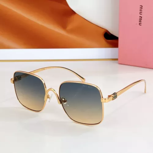 Wholesale MIU MIU AAA Quality Sunglasses #1337358 $60.00 USD, Wholesale Quality Replica MIU MIU AAA Sunglasses