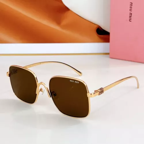 Wholesale MIU MIU AAA Quality Sunglasses #1337362 $60.00 USD, Wholesale Quality Replica MIU MIU AAA Sunglasses