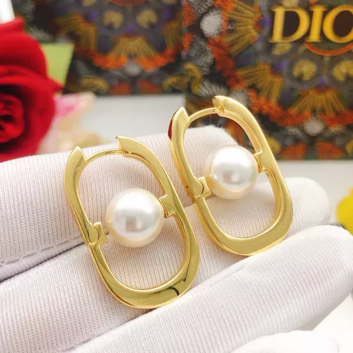 Wholesale Christian Dior Earrings For Women #1337365 $27.00 USD, Wholesale Quality Replica Christian Dior Earrings