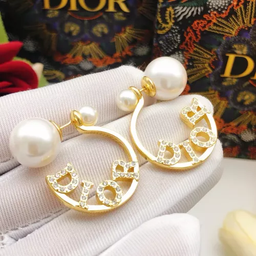 Wholesale Christian Dior Earrings For Women #1337375 $29.00 USD, Wholesale Quality Replica Christian Dior Earrings