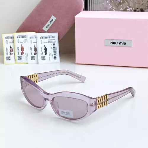 Wholesale MIU MIU AAA Quality Sunglasses #1337410 $60.00 USD, Wholesale Quality Replica MIU MIU AAA Sunglasses