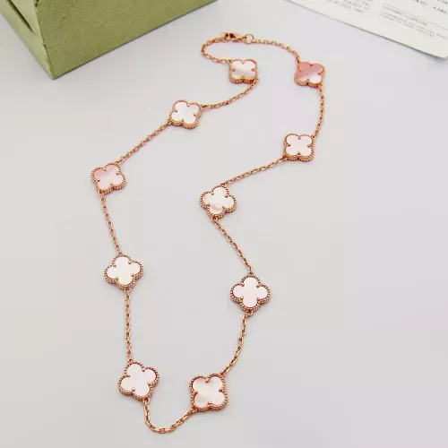 Wholesale Van Cleef &amp; Arpels Necklaces For Women #1337416 $40.00 USD, Wholesale Quality Replica Van Cleef &amp; Arpels Necklaces
