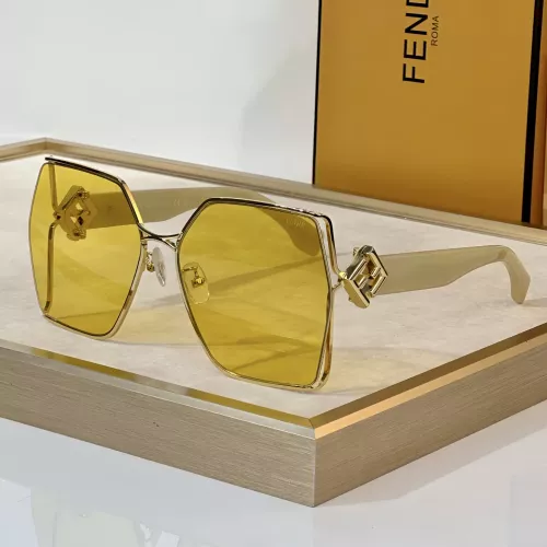 Wholesale Fendi AAA Quality Sunglasses #1337424 $68.00 USD, Wholesale Quality Replica Fendi AAA Quality Sunglasses