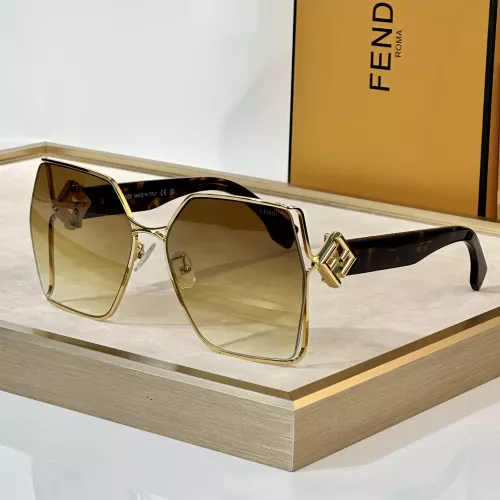 Wholesale Fendi AAA Quality Sunglasses #1337425 $68.00 USD, Wholesale Quality Replica Fendi AAA Quality Sunglasses
