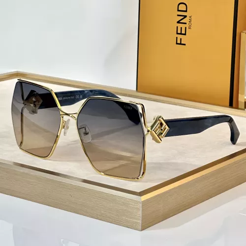 Wholesale Fendi AAA Quality Sunglasses #1337427 $68.00 USD, Wholesale Quality Replica Fendi AAA Quality Sunglasses