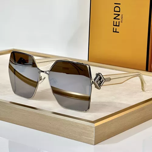 Wholesale Fendi AAA Quality Sunglasses #1337428 $68.00 USD, Wholesale Quality Replica Fendi AAA Quality Sunglasses