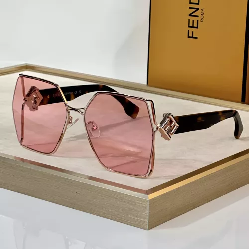 Wholesale Fendi AAA Quality Sunglasses #1337430 $68.00 USD, Wholesale Quality Replica Fendi AAA Quality Sunglasses
