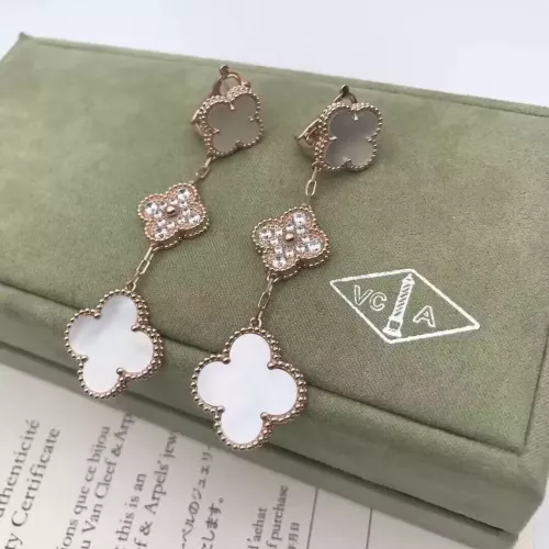 Wholesale Van Cleef &amp; Arpels Earrings For Women #1337443 $39.00 USD, Wholesale Quality Replica Van Cleef &amp; Arpels Earrings