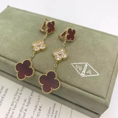 Wholesale Van Cleef &amp; Arpels Earrings For Women #1337447 $39.00 USD, Wholesale Quality Replica Van Cleef &amp; Arpels Earrings