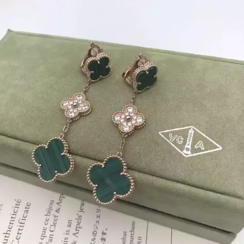 Wholesale Van Cleef &amp; Arpels Earrings For Women #1337449 $39.00 USD, Wholesale Quality Replica Van Cleef &amp; Arpels Earrings
