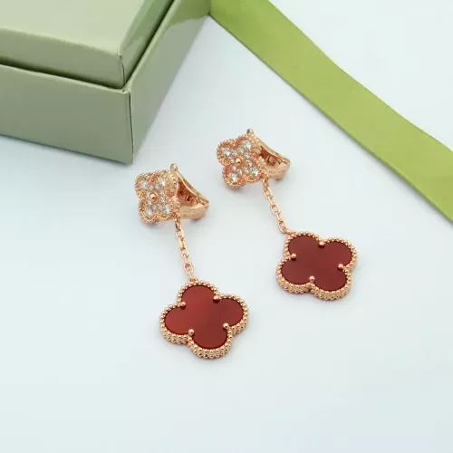 Wholesale Van Cleef &amp; Arpels Earrings For Women #1337458 $34.00 USD, Wholesale Quality Replica Van Cleef &amp; Arpels Earrings