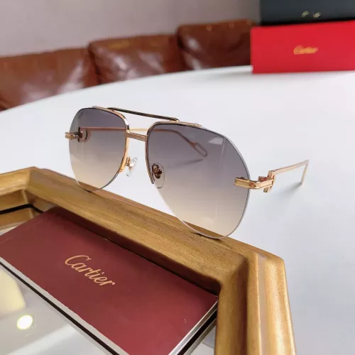 Wholesale Cartier AAA Quality Sunglassess #1337477 $60.00 USD, Wholesale Quality Replica Cartier AAA Quality Sunglassess