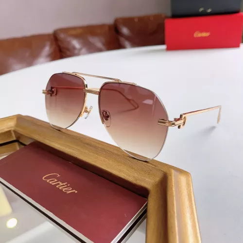 Wholesale Cartier AAA Quality Sunglassess #1337481 $60.00 USD, Wholesale Quality Replica Cartier AAA Quality Sunglassess