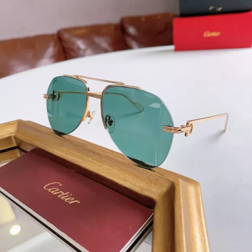 Wholesale Cartier AAA Quality Sunglassess #1337482 $60.00 USD, Wholesale Quality Replica Cartier AAA Quality Sunglassess