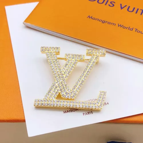 Wholesale Louis Vuitton LV Brooches For Women #1337543 $32.00 USD, Wholesale Quality Replica Louis Vuitton LV Brooches