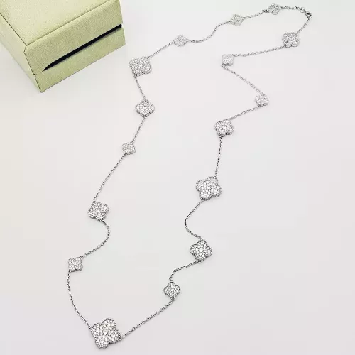 Wholesale Van Cleef &amp; Arpels Necklaces For Women #1337573 $60.00 USD, Wholesale Quality Replica Van Cleef &amp; Arpels Necklaces