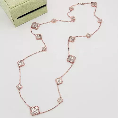 Wholesale Van Cleef &amp; Arpels Necklaces For Women #1337574 $60.00 USD, Wholesale Quality Replica Van Cleef &amp; Arpels Necklaces