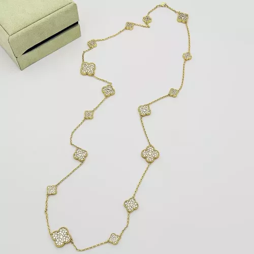 Wholesale Van Cleef &amp; Arpels Necklaces For Women #1337575 $60.00 USD, Wholesale Quality Replica Van Cleef &amp; Arpels Necklaces