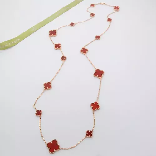 Wholesale Van Cleef &amp; Arpels Necklaces For Women #1337580 $60.00 USD, Wholesale Quality Replica Van Cleef &amp; Arpels Necklaces