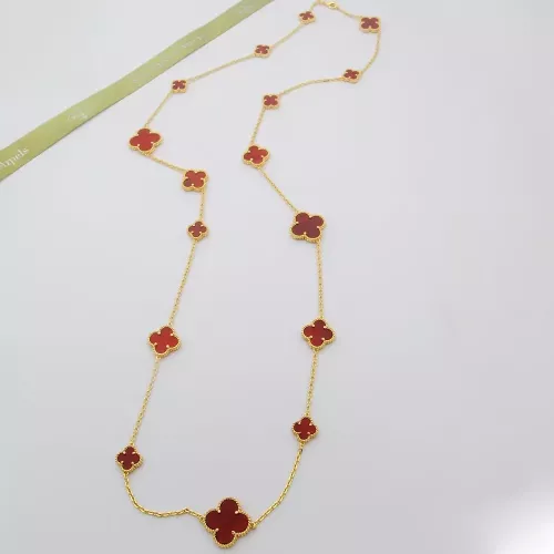 Wholesale Van Cleef &amp; Arpels Necklaces For Women #1337581 $60.00 USD, Wholesale Quality Replica Van Cleef &amp; Arpels Necklaces