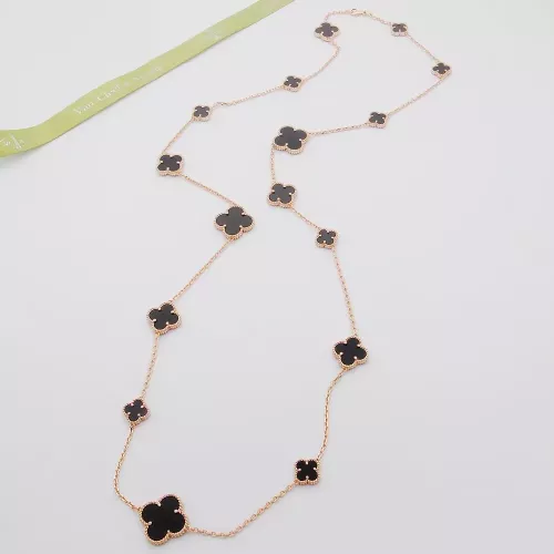 Wholesale Van Cleef &amp; Arpels Necklaces For Women #1337586 $60.00 USD, Wholesale Quality Replica Van Cleef &amp; Arpels Necklaces