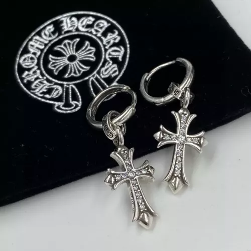 Wholesale Chrome Hearts Earrings For Women #1337594 $32.00 USD, Wholesale Quality Replica Chrome Hearts Earrings