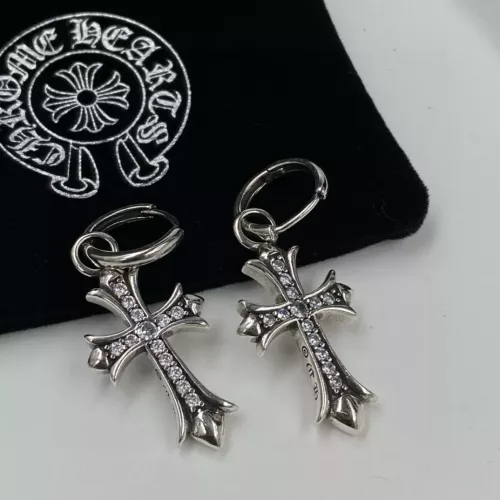 Wholesale Chrome Hearts Earrings For Women #1337595 $32.00 USD, Wholesale Quality Replica Chrome Hearts Earrings